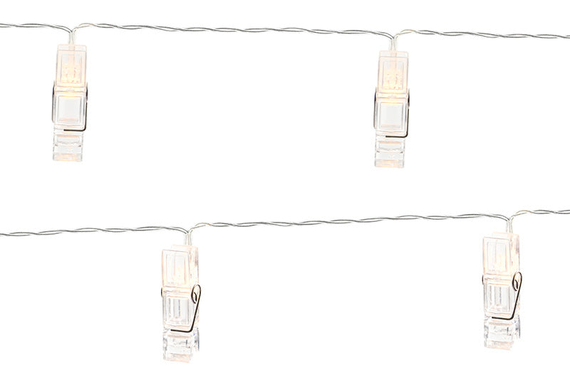 Lichtgirlande LED Pegs 1,4m