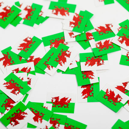 Wales Tabelle Konfetti Papier 150pcs