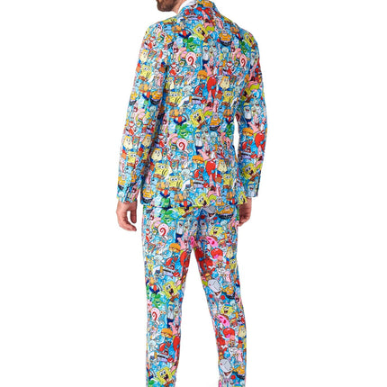 SpongeBob Frenzy Anzug Männer OppoSuits