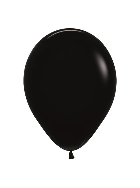 Ballons Schwarz 23cm 50Stück