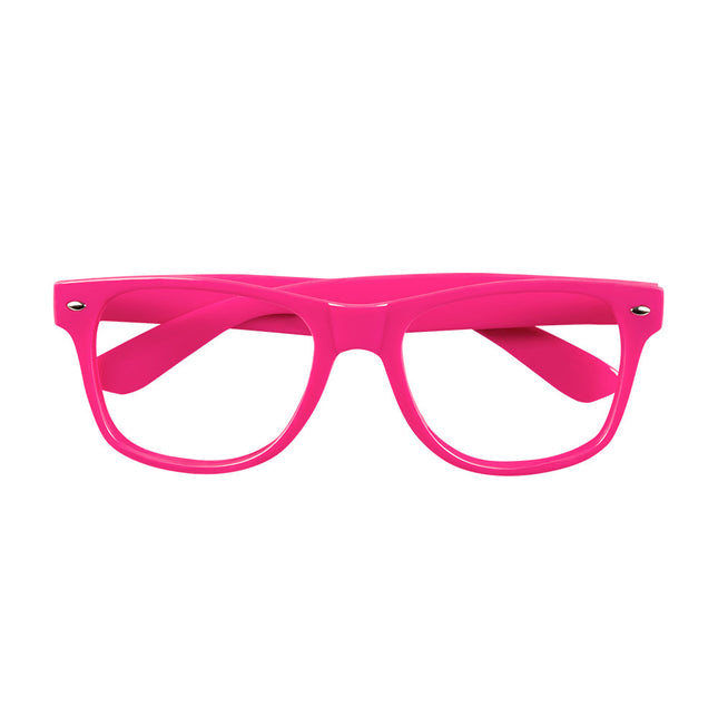 Party Brille neon pink