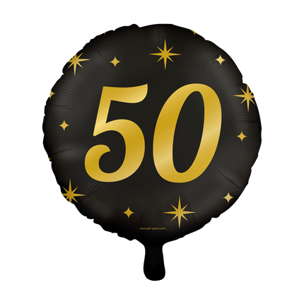 Helium Ballon 50 Jahre Leer 30cm