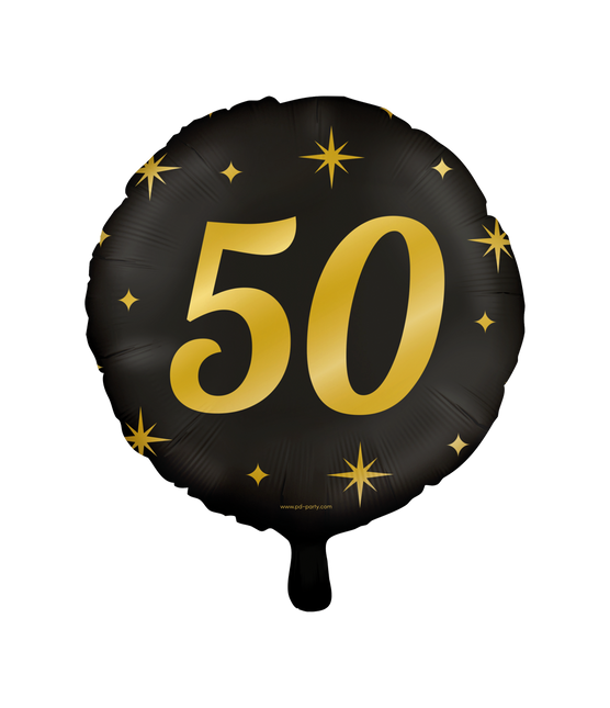 Helium Ballon 50 Jahre Leer 30cm