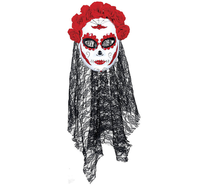 Dia De Los Muertos Maske Schleier