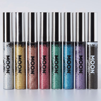 Moon Glitter Holographic Glitter Eye Liner Silber 10ml