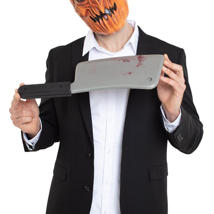 Halloween Maske Gruseliger Kürbis Orange