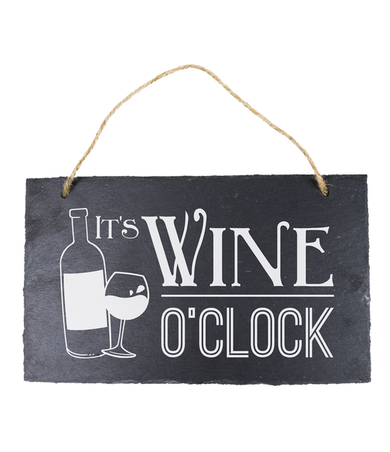 Schieferteller Wine O'Clock 25cm