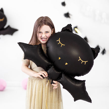 Halloween Helium Ballon Fledermaus 80cm