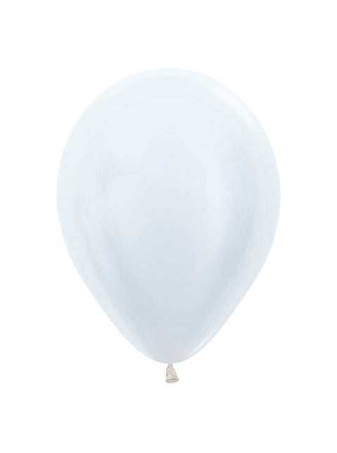 Ballons Perlweiß 23cm 50Stk