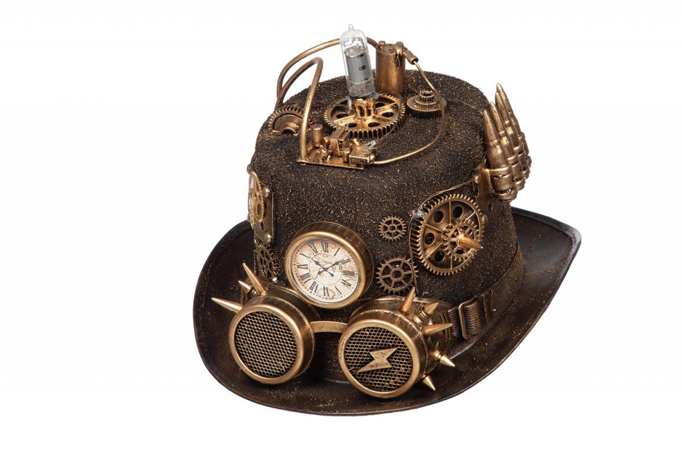 Hut Steampunk mit Licht