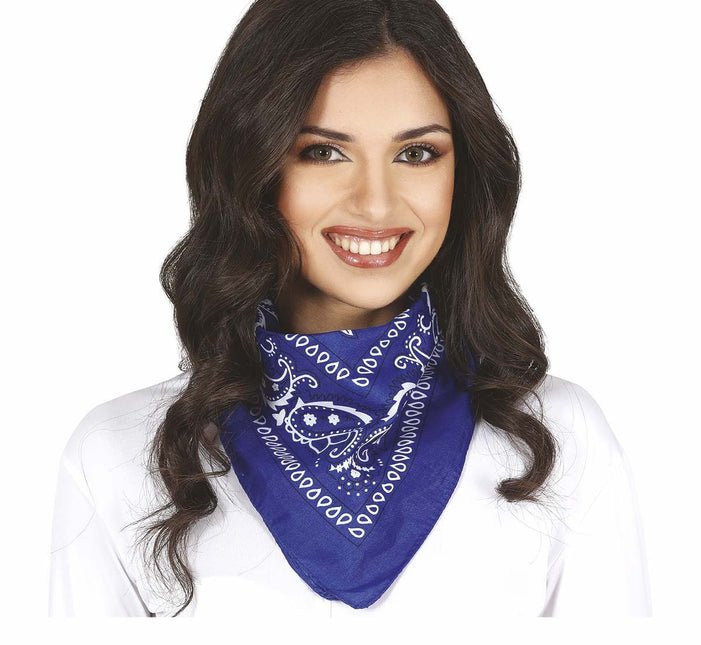 Blaues Halstuch Bandana