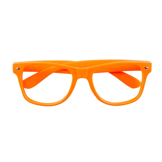 Party Brille neon orange