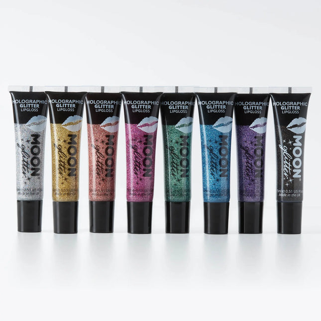 Moon Glitter Holographic Glitter Lipgloss Schwarz 15ml