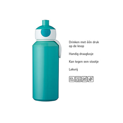 Trinkflasche Pop-Up Campus 400ml Raum