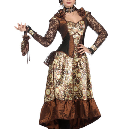 Steampunk Kleid Luxus