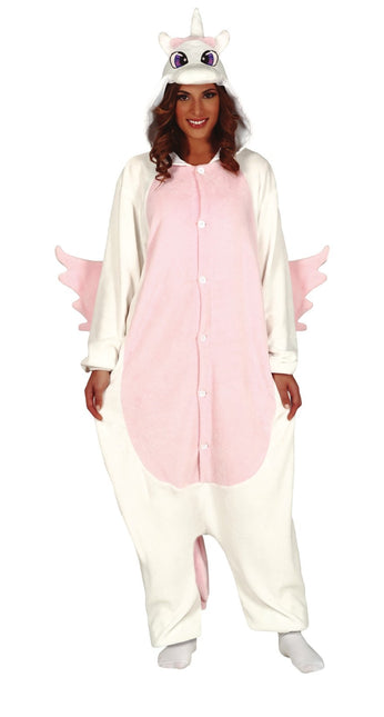 Einhorn Onesie Rosa L