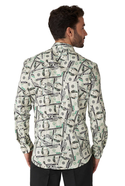 Dollar Money Shirt Männer OppoSuits