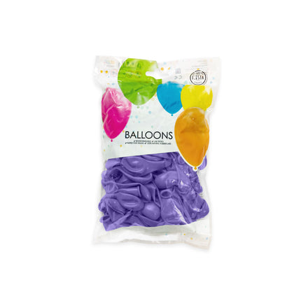 Lila Luftballons 13cm 100Stück