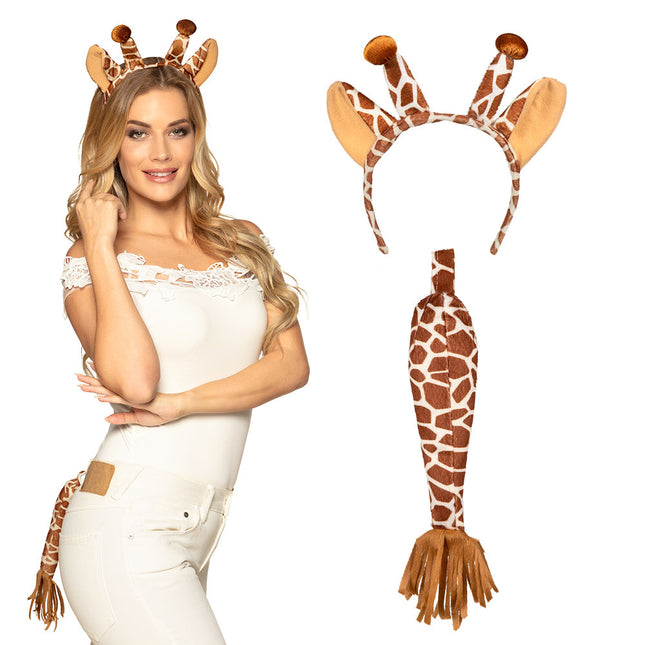 Kostüm Set Giraffe 2 Stück