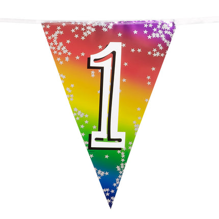 Regenbogengirlande 1 Jahr 6m