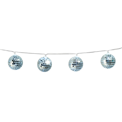 Lichtgirlande LED Discobal 1,4m