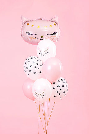 Katze Ballons 30cm 6Stück