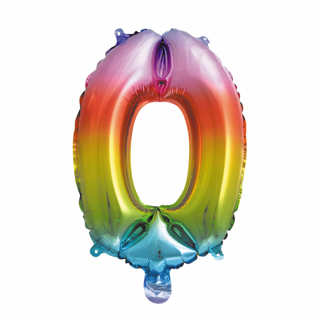 Folienballon 16" no0 Regenbogen