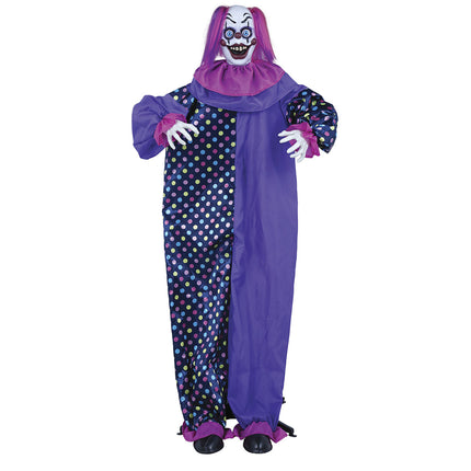 Halloween Puppe Clown mit Licht und Sound 1,6m