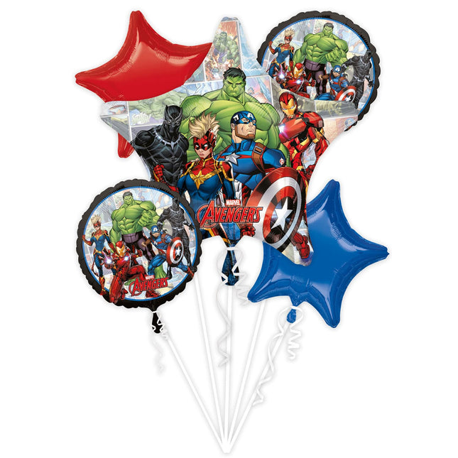 Avengers Helium Ballons Set 5 Stück leer