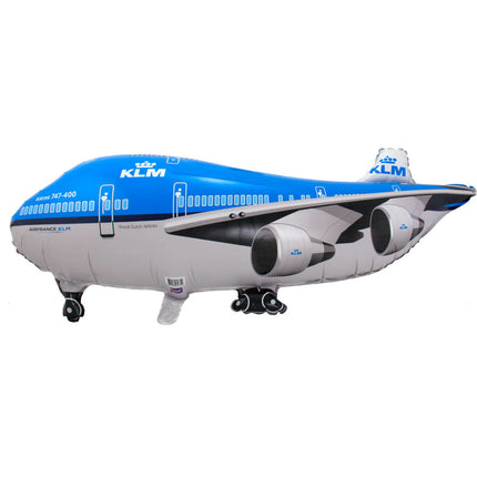 Heliumballon Klm Airplane 95cm leer