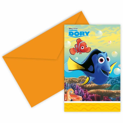 Finding Dory Einladungen 6 Stk.