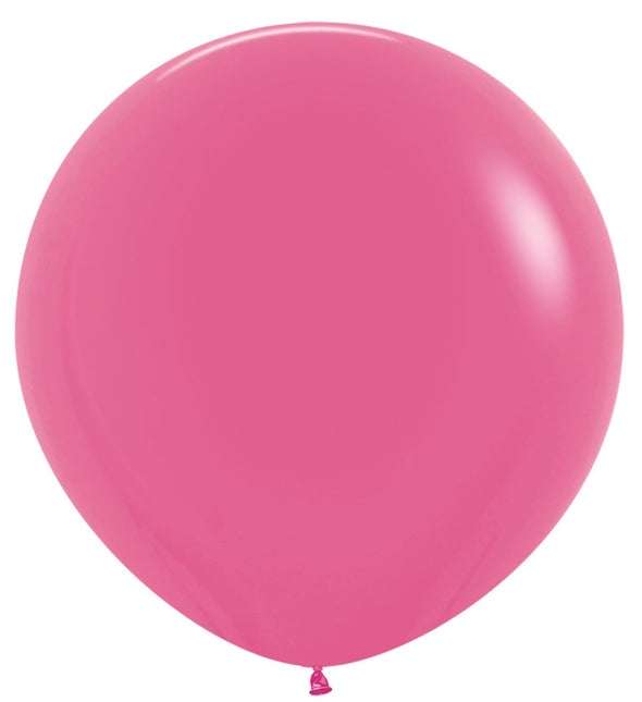 Ballons Fuchsia 91cm 2Stk