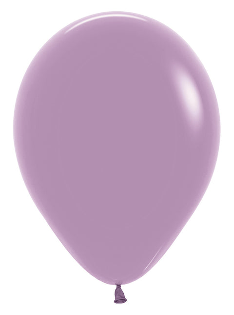 Ballons Pastell Dämmerung Lavendel 30cm 50Stk