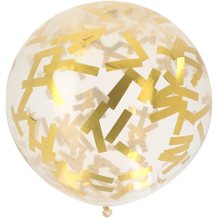 Gold Konfetti Ballon 61cm