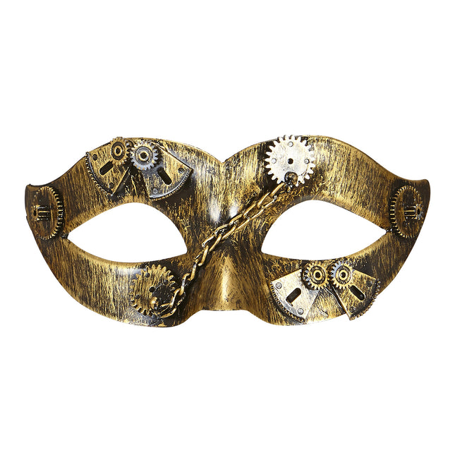 Steampunk Augenmaske Kupfer