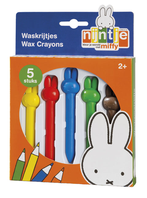 Miffy Wachsmalstifte 5Stück