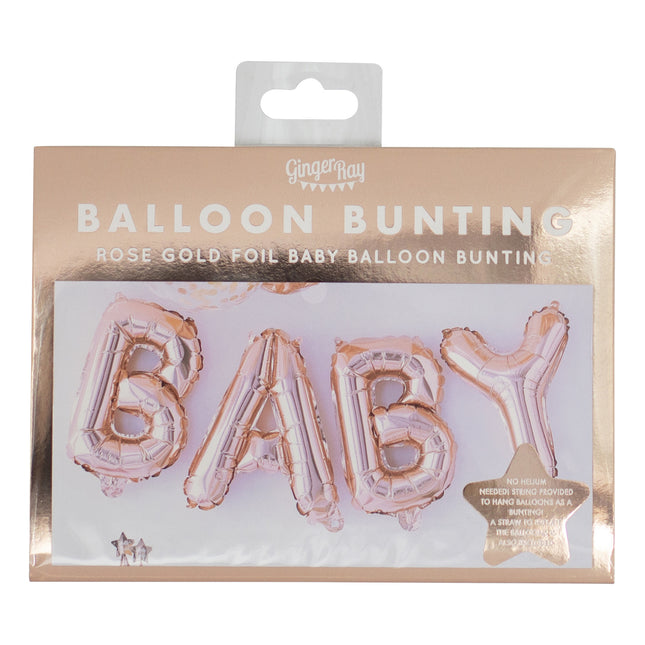 Buchstabe Ballon Baby 4m