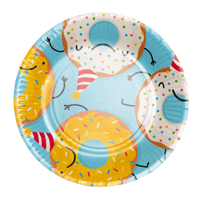 Teller Donut 23cm 8Stk