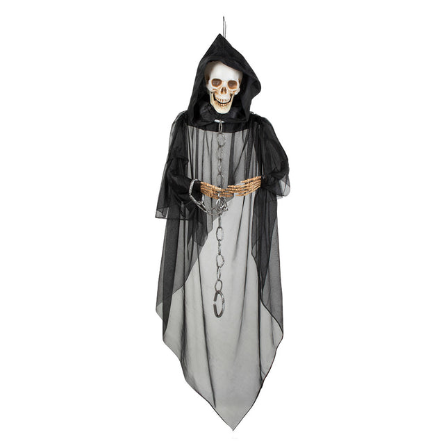 Halloween Puppe Totenkopf Geist 1,5m