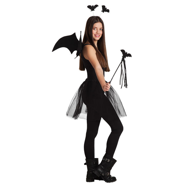 Halloween Set Fledermaus 4 Stück