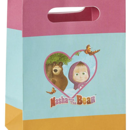 Masha And The Bear Sharing Bags 8pcs