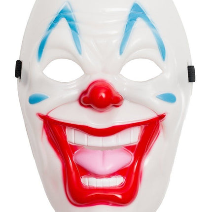 Clown Maske Rot Blau