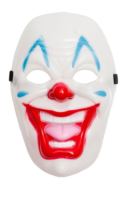 Clown Maske Rot Blau