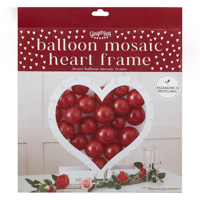 Ballons Standard Herz 60cm