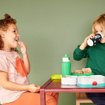 Lunch-Set Schulbecher und Lunchbox Animal Friends