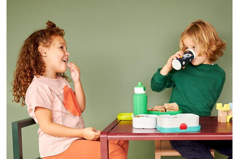 Lunch-Set Schulbecher und Lunchbox Animal Friends