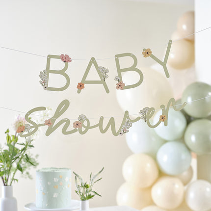 Baby Shower Girlande 4m