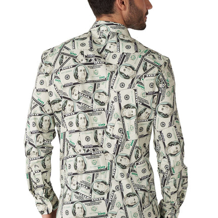 Dollar Money Shirt Männer OppoSuits