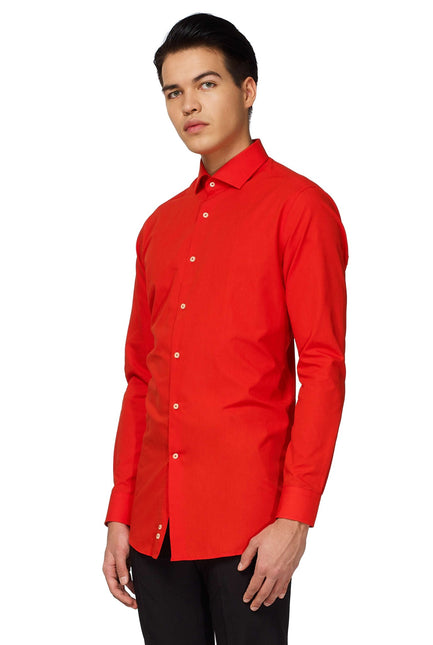 Rotes Hemd Männer OppoSuits