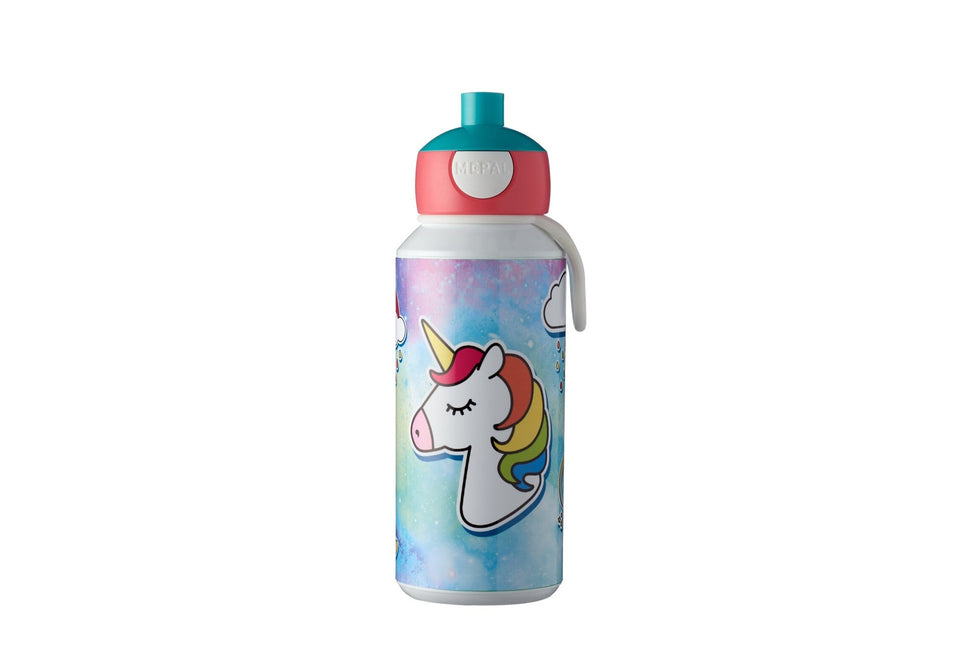 Trinkflasche Pop-Up Campus 400ml Einhorn